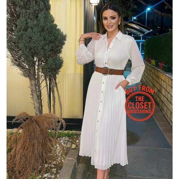 ZARA Belted Midi Dress NWT LAST ONE!!! 🤍 - Picture 11 of 16